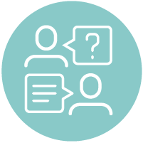 Customer service icons